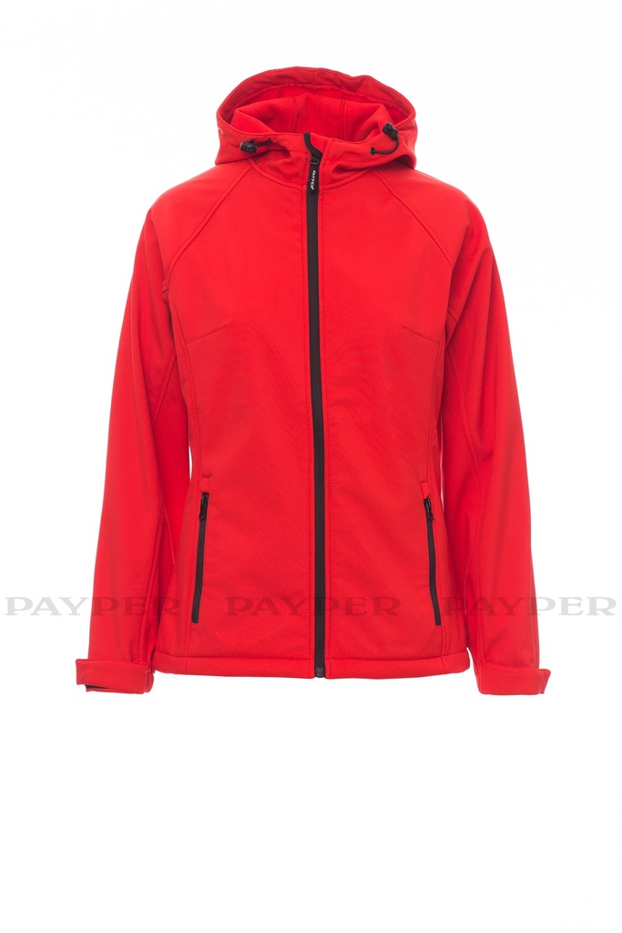 [PAYP0015905-001045-0355] Casaco softshell modelo feminino I Modelo: GALE LADY I PAYPER (RED 03000, XS)
