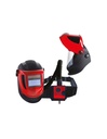 Equipamento respiratório PAPR c/viseira de soldar auto AIRSHELL TH3I SAFETOP