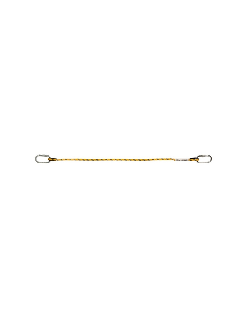 Corda 1 m de poliéster c/ 2 mosquetões 80112J I SAFETOP