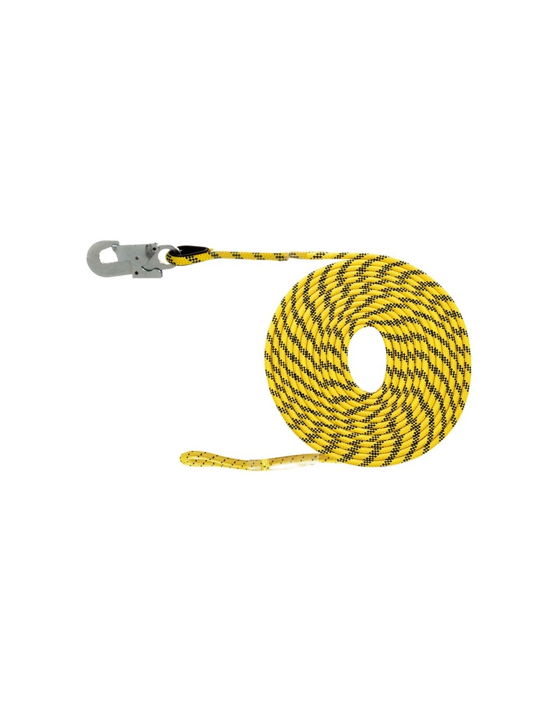 [SAFE16108-80251] Corda 1,98 m ajustável c/ absorvedor e mosquetões I SAFETOP (cópia)