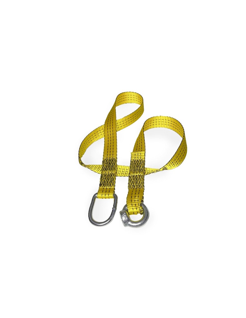 [SAFE16250-80181] Âncora a cetim mista de metal + fita de 70 cm I SAFETOP