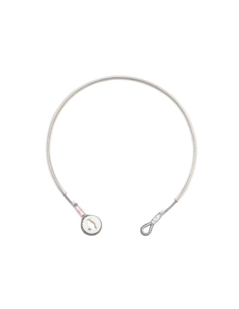 [SAFE16307-80296] CABO 0,60 m, de aço para cabo telescópico 8 mm diâmetro I SAFETOP
