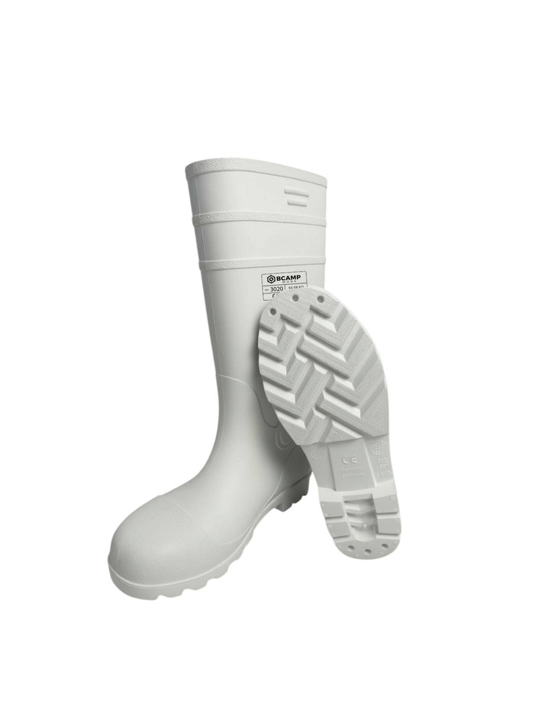 [BELC0016324-3010] Bota de borracha com biqueira de aço em PVC I Segurança: S5 SR FO I modelo: 3020 I cor: Branca (cópia) (39)
