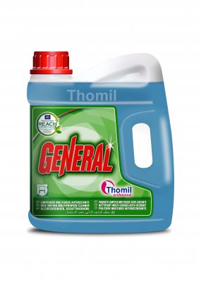 GENERAL, 4 litros: Produto limpeza multiusos auto-secante I THOMIL