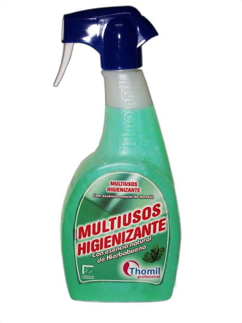 MULTI HERBAL, 750ml: Produto limpeza higienizante aroma hortelã I THOMIL