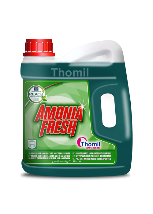 AMONIA FRESH, 4 litros: Produto limpeza amoniacado multisuperfícies I THOMIL