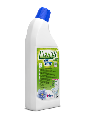 NECKY WC Spa Relax, 750 ml: Gel limpador clorado wc arôma flora I THOMIL