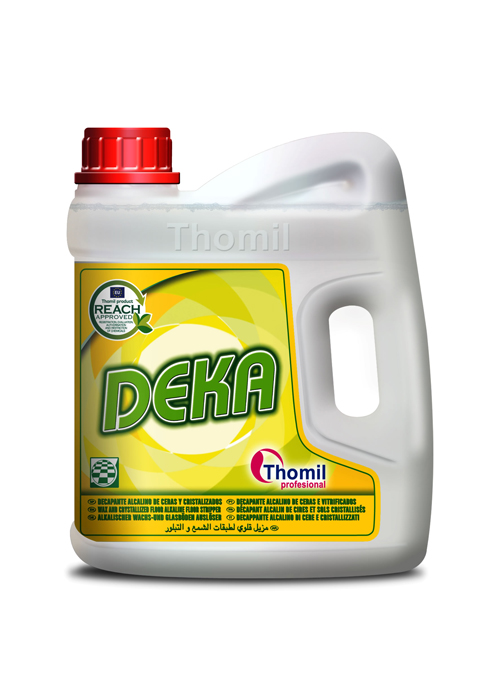 DEKA, 4 litros: Decapante alcalino de ceras e vitrificados I THOMIL