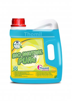 BIO NEUTRAL PURE, 4 litros: Produto limpeza neutro ANTI-MARCAS pavimentos e superfícies  I THOMIL