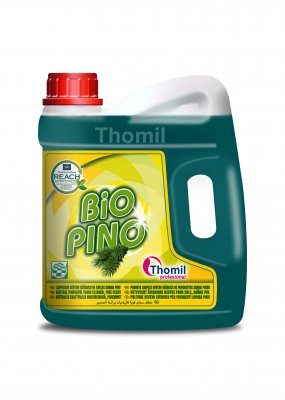 BIO-PINO, PINHO, 4 litros. Produto limpeza neutro enérgico de pavimentos aroma PINHO I THOMIL