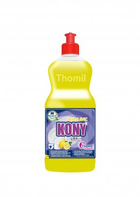 KONY ULTRA BAC LEMON, 750ml: Detergente lava-louças manual ultra-concentrado I THOMIL