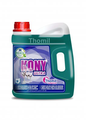 KONY ULTRA, 4 litros: Detergente lava-louças manual ultra-concentrado I THOMIL
