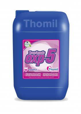 THOMILMATIC OXP-5, 22kg: Branqueador oxigenado com peracético baixa temperatura I THOMIL