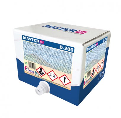 [THOM0016831-MBLV200] MASTER-BOX D-200, 6 Kilos: Detergente lava-louças máquina águas macias/médias I THOMIL