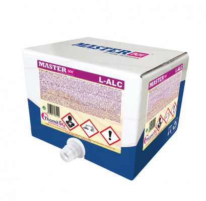 [THOM0016839-MBLD800] MASTER-BOX L-ALC, 6 Kilos: Base alcalina anti-calcário para lavagem têxtil I THOMIL