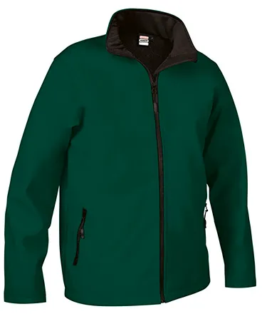 [VALE0017835-CQVAHOR] Casaco softshell I Gramagem: 320 g/m² I Modelo: Horizon I VALENTO (BOTTLE GREEN 602, S)