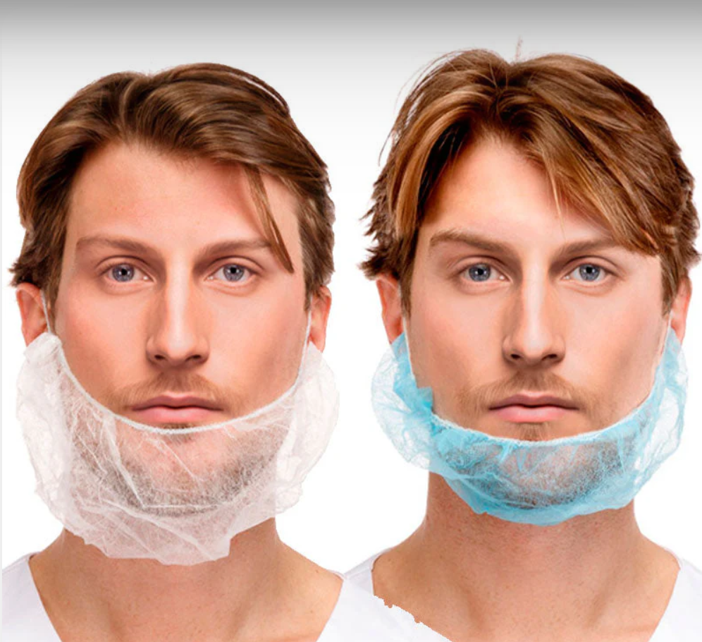 Cobre barba em polipropileno (caixa 10 x 100 uni) (cada 100 uni)