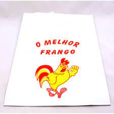 Saco para Frango 20x30cm, caixa de 10 kg - Ecovalor Incluido  (Por KG)