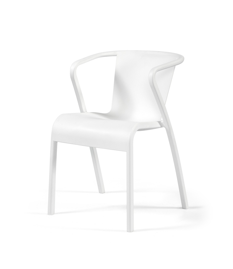 Cadeira em polipropileno, modelo LUSA ARMCHAIR