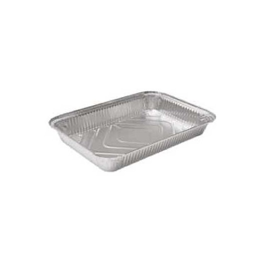 [CON001070] Embalagem Alimentar Alumínio Rectangular TP 19 I EM19, 70my, 2200 ml + Tampas PE, caixa de 500 uni, pack 100 unidades (Preço unidade)