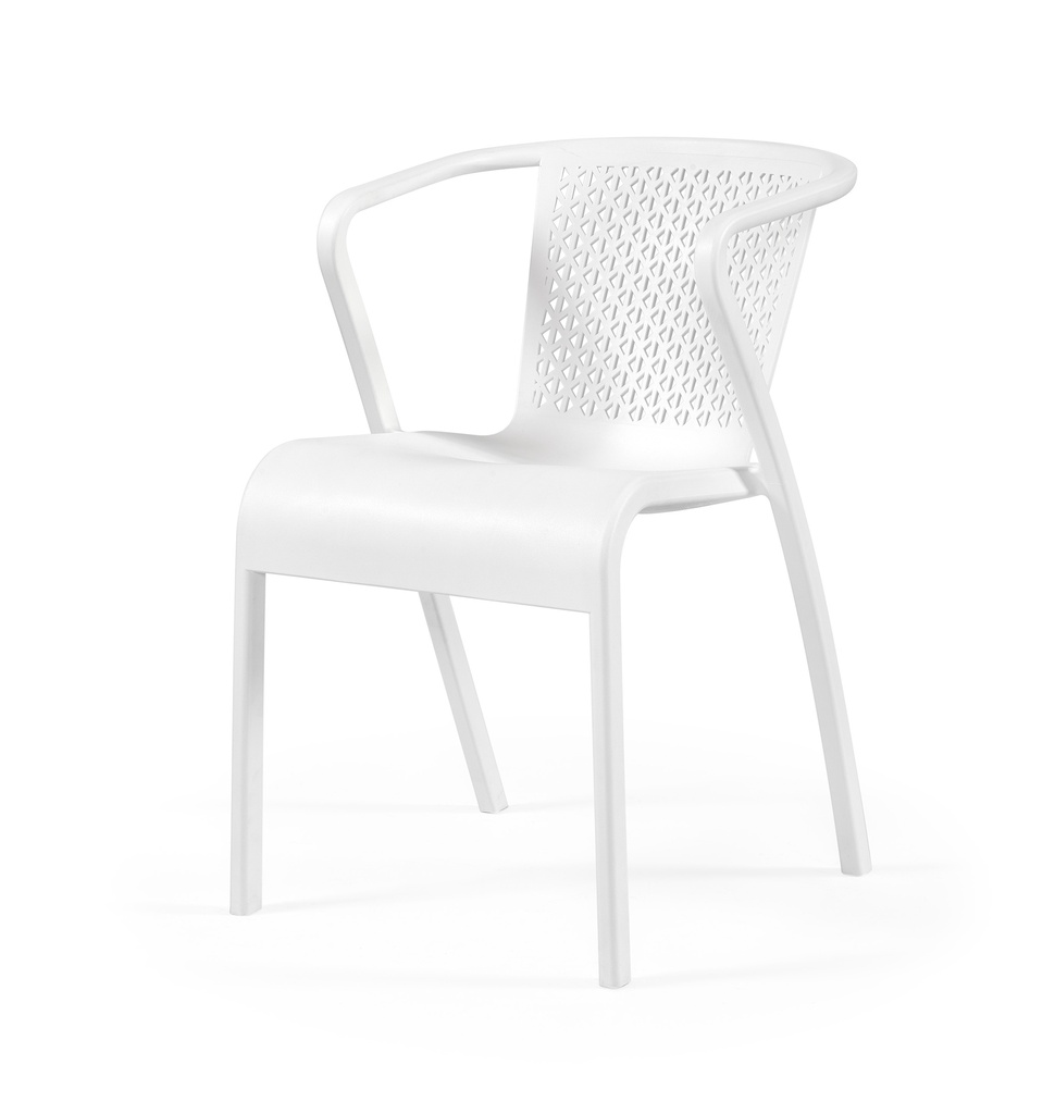 Cadeira em polipropileno, modelo TUGA ARMCHAIR