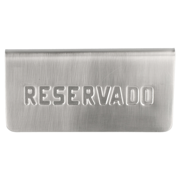 Bandeja Porta Conta Inox com Pinça 17x10,5cm (cópia)