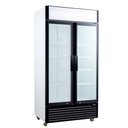 Armário expositor refrigerado ventilado, 600 Litros, 2 portas