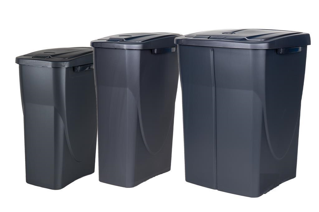 [P4901] Balde do lixo com tampa basculante| Capacidade 42 L (cópia) (15 litros)
