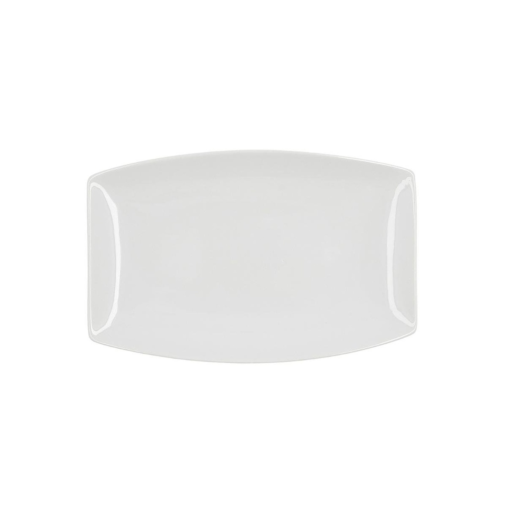 Bandeja retangular 25,9x15cm em porcelana, Linha BASIC - QUID (cópia)