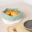 Saco de pão em tecido, modelo OKAPI, 20 cm