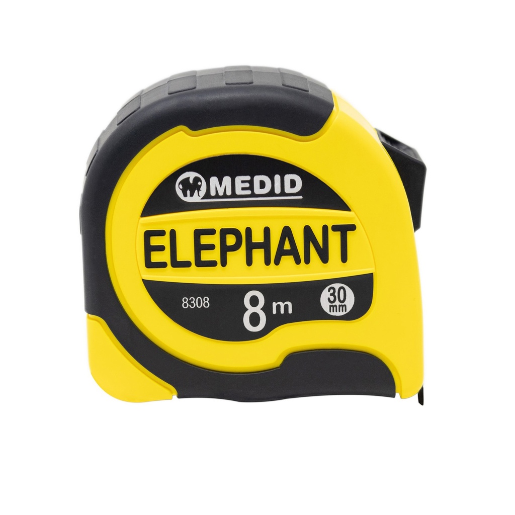 Fita métrica bimaterial MEDID, Linha Elephant, 8 metros I MEDID