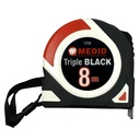 Fita métrica MEDID, Linha Triple Black, 8 metros I MEDID