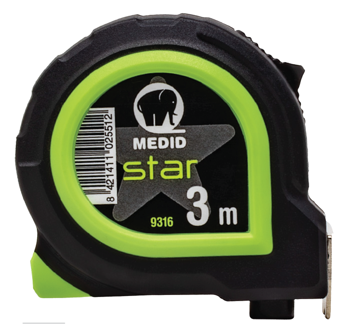 Fita métrica MEDID, Linha FULL STAR, 3 metros I MEDID