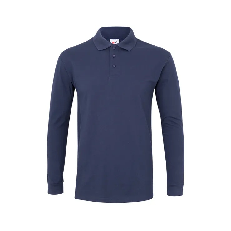 Polo masculino manga comprida, modelo ML I VELILLA