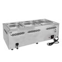 Banhos Maria I 2 cubas GN 1/1 com torneira I Romux (cópia) (cópia) (cópia)