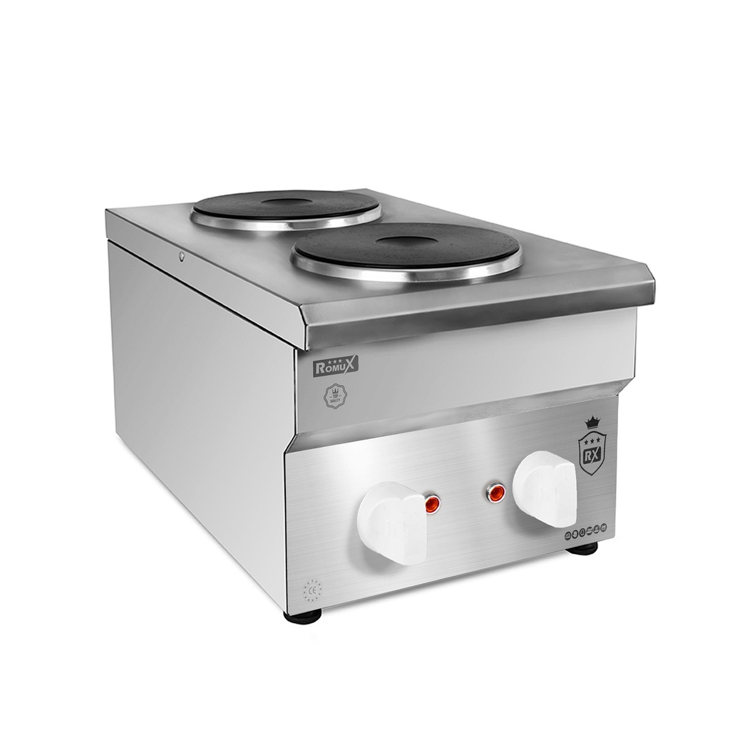 Fogão elétrico I 2 queimadores I Romux