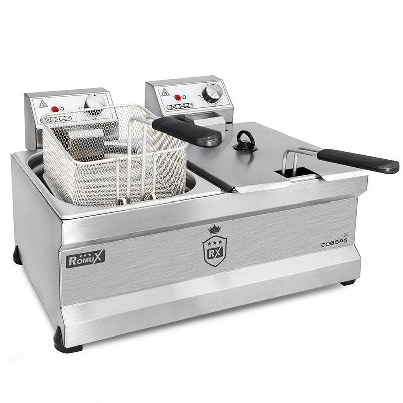 Fritadeira elétrica 10 litros, com torneira I Romux (cópia) (cópia) (cópia) (cópia) (cópia) (cópia) (cópia) (cópia)