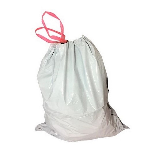 Saco de Lixo Doméstico I Fecho-Fácil I AD 45x47 I 20 sacos I 50 rolos caixa I 20 Litros