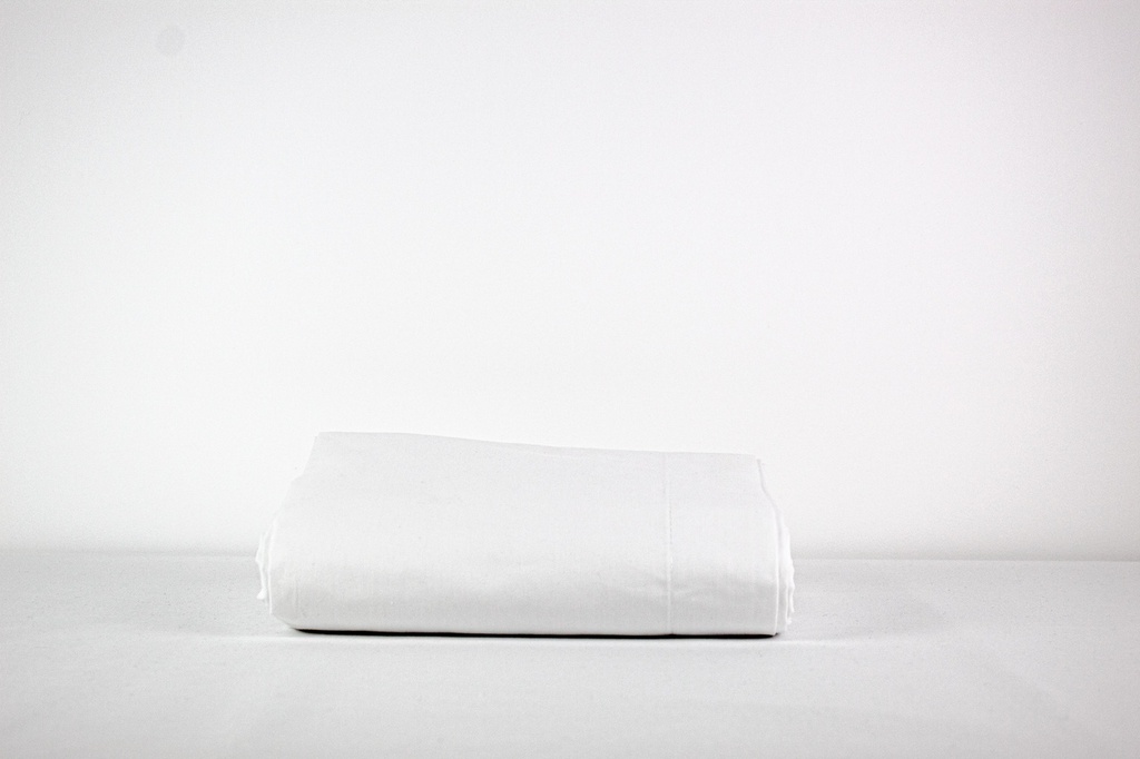 Lençol de cama, linha Basic I 50 % Poliéster 50% Algodão I Branco