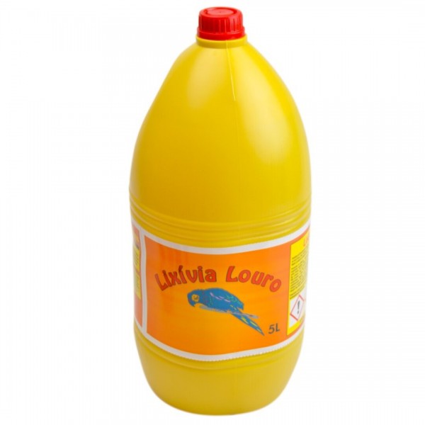 Lixivia Amarela BP5, 5 litros: Hipoclorito 4%