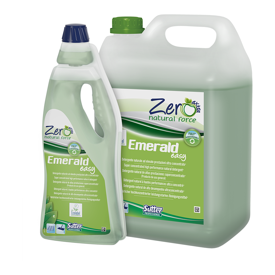 EMERALD EASY, 750ml: Detergente desengordurante natural super concentrado I SUTTER