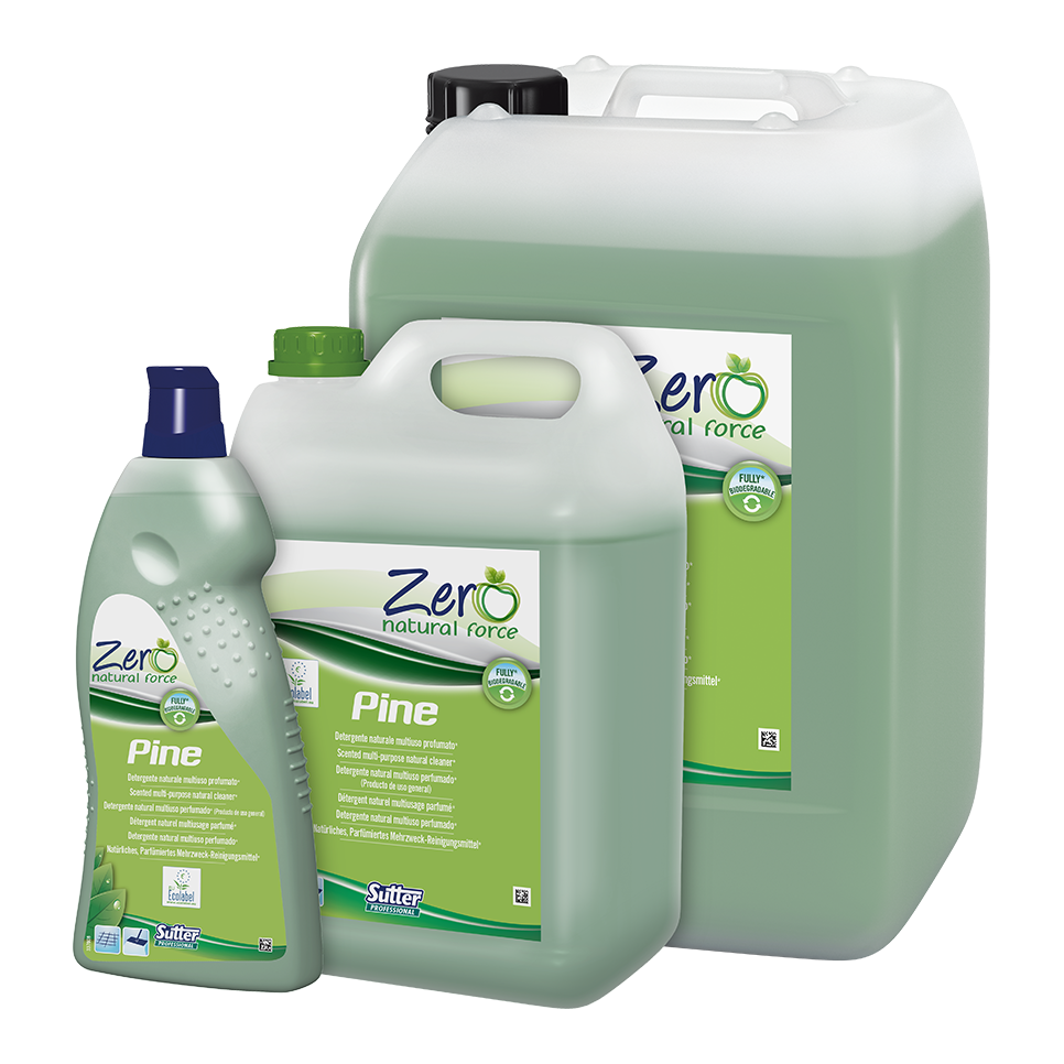 PINE, 1000ml: Detergente natural multiúsos perfumado. Perfume a pinheiro I SUTTER