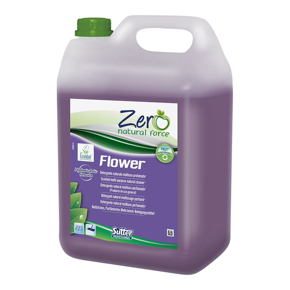 FLOWER, 5kg: Detergente natural hidroalcóolico perfumado. Perfume floral I SUTTER