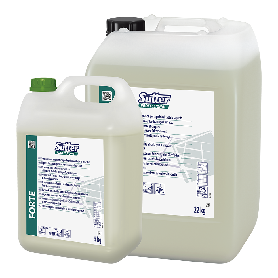 FORTE, 5kg: Desengordurante de alta eficácia para todas as superfícies I SUTTER (cópia)