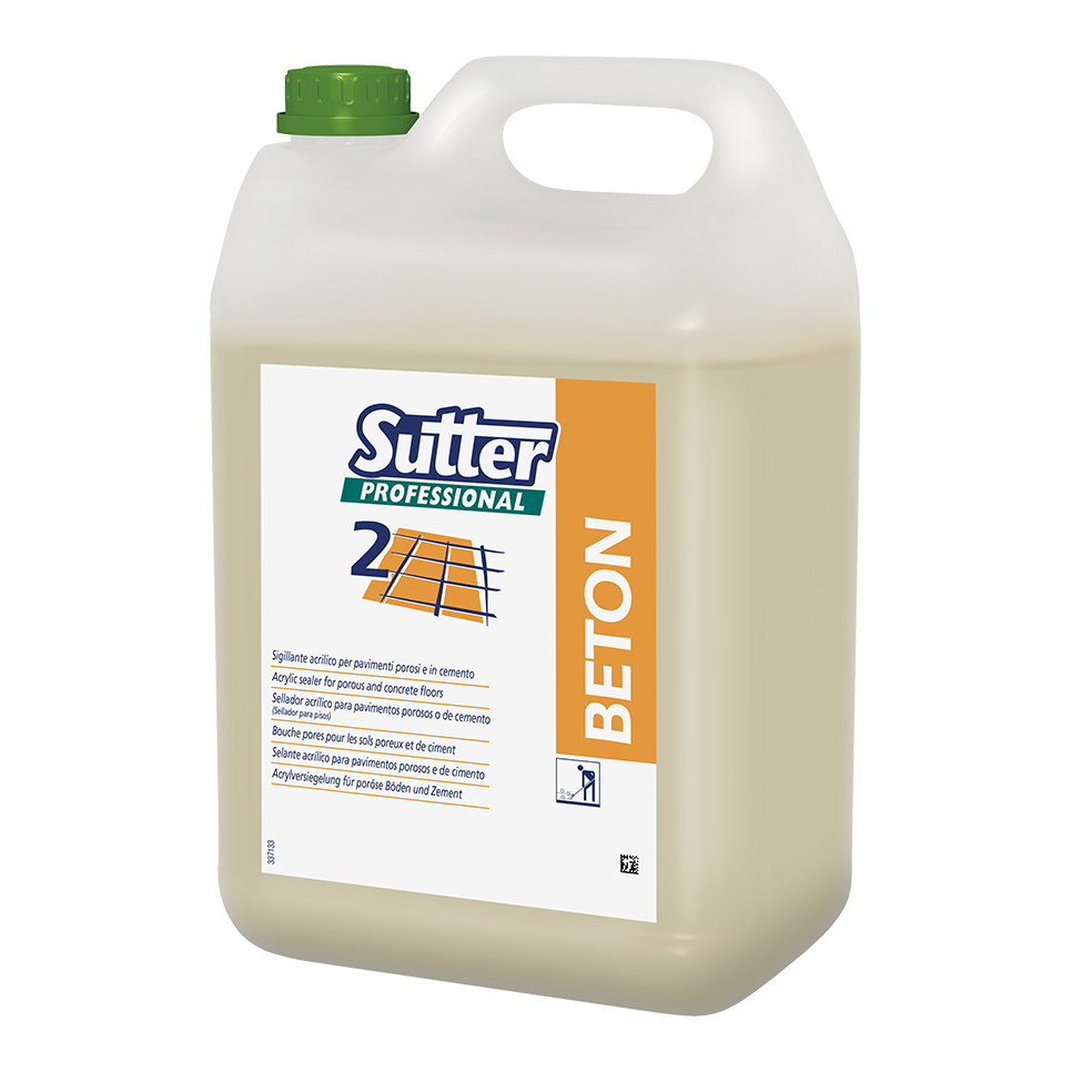 BETON, 5kg: Selante acrílico para todo o tipo pavimentos porosos I SUTTER