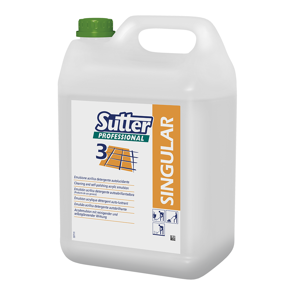 SINGULAR, 5kg: Emulsão acrílica detergente I SUTTER