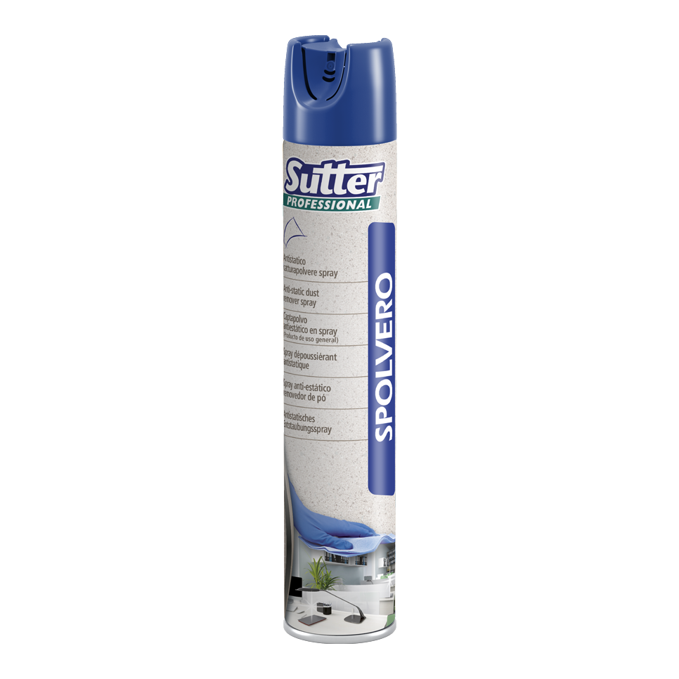 SPOLVERO, 500ml: Anti-estático multisuperfícies I SUTTER