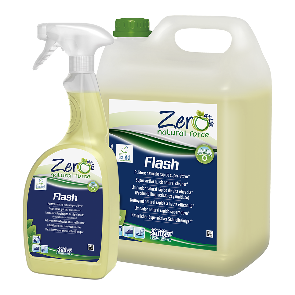 FLASH, 750ml: Limpador natural superactivo I SUTTER