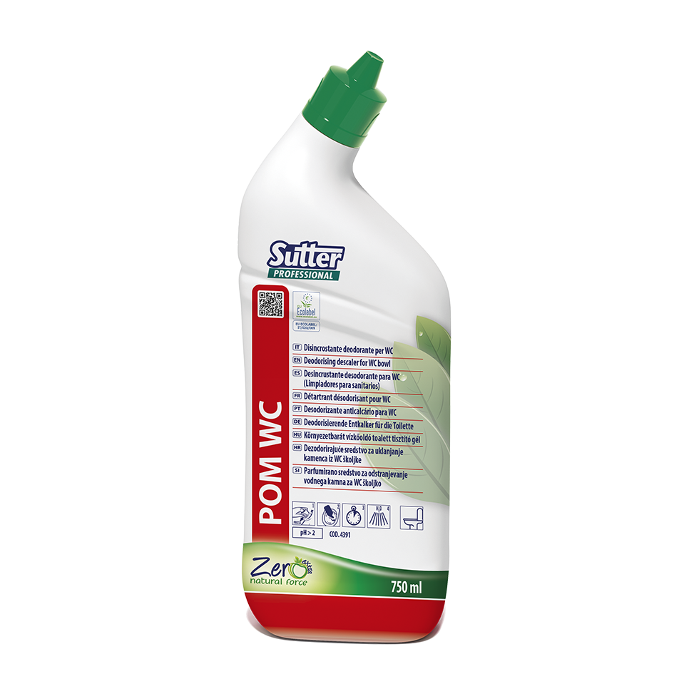 POM WC, 750ml: Desincrustante desodorizante para WC I SUTTER