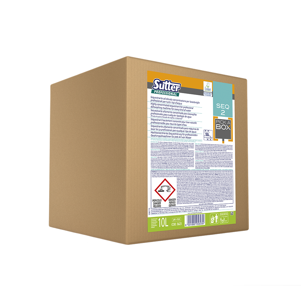 DET 1: Detergente para máquinas de lavar louça profissionais para qualquer tipo de águas | SUTTER (cópia)